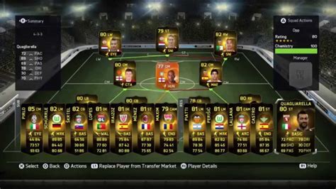 FIFA 15 500K FULL INFORM HYBRID SQUAD BUILDER YouTube