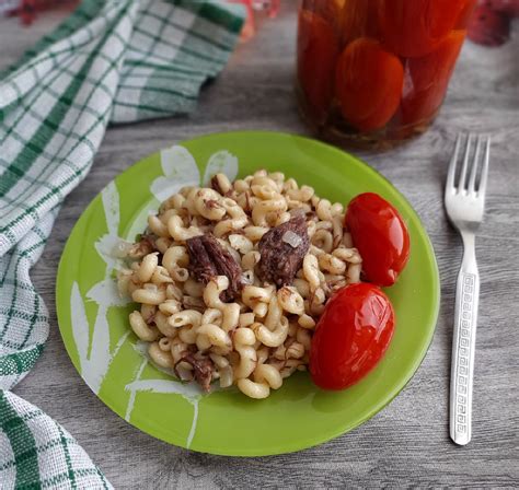 Макароны с тушенкой - рецепт автора Валентина Чибранова