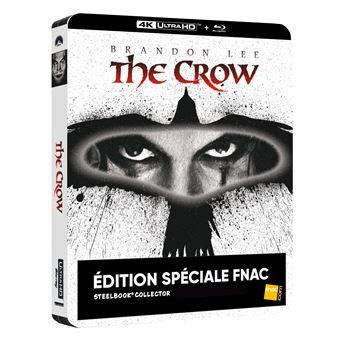 The Crow Édition Limitée Spéciale Fnac Steelbook Blu ray 4K Ultra HD