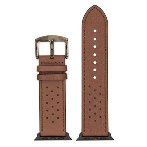 Купить Кожаный ремешок для Apple Watch 38/40/41 mm GreatCase Band Brown ...