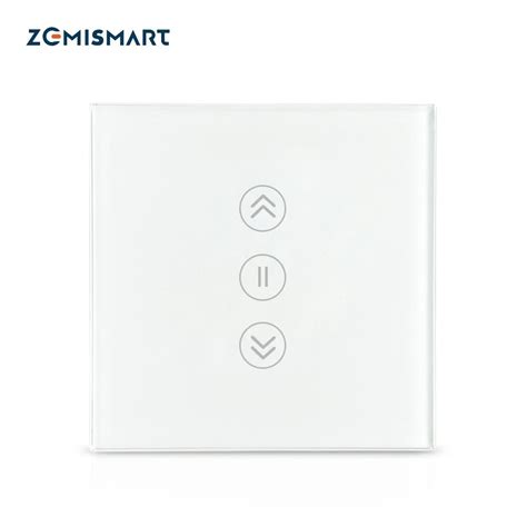 Zemismart Interruptor De Cortina Tuya Zigbee Para Cortina Inteligente