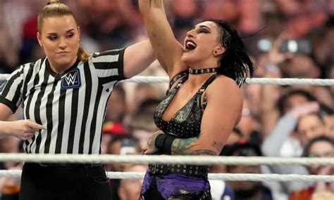 Rhea Ripley announces which champion she will challenge at WrestleMania ...