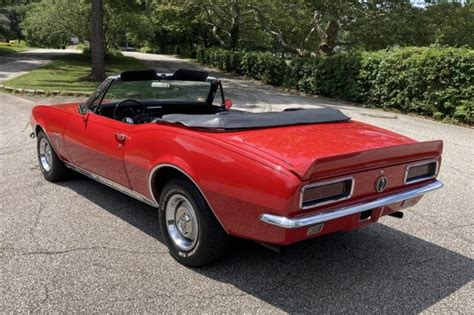 1967 Chevrolet Camaro Rs Convertible 4 Speed For Sale On Bat Auctions