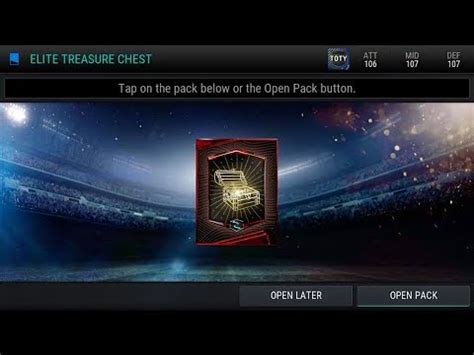 Ostatnia Paczka TREASURE CHEST Przed Nowym Sezonem FIFA MOBILE PL