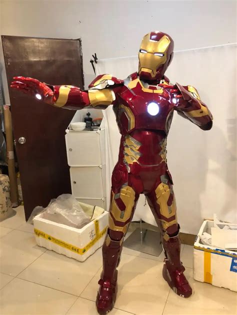 Iron Man Mk43 Suit Iron Man Cosplay Costume Wearable Made To Measure