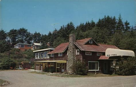 Iron Springs Resort Copalis Wa Postcard