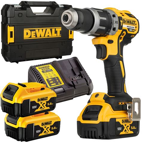 Dewalt Wiertarko WkrĘtarka Akumulatorowa Udarowa 18v 2x50ah Dcd796p2