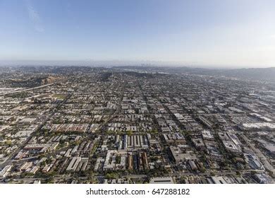 Aerial View Glendale California Neighborhoods Los Stock Photo 647288182 ...