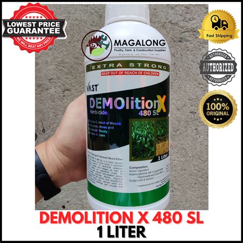 Shop Olition X Herbicide 480 Sl Non Selective Glyphosate Herbicide