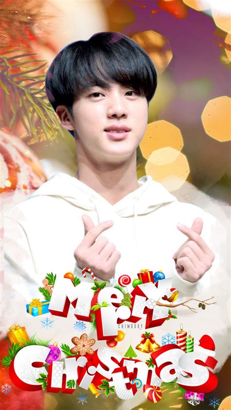 Jung Hoseok Kim Seokjin Namjoon Taehyung Merry Christmas Wallpaper