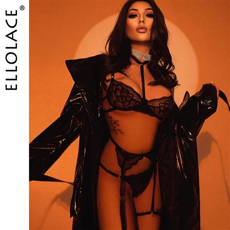 Jual Preorder Lingerie Ellolace Pakaian Dalam Transparan Wanita Kostum