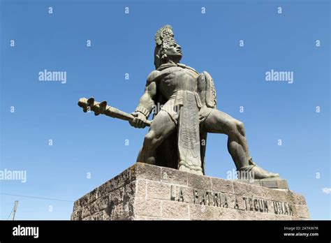 Tecun Uman Monument In Quetzaltenango Guatemala Stock Photo Alamy