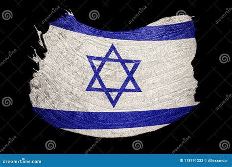 Grunge Israel Flag. Israel Flag with Grunge Texture Stock Illustration - Illustration of antique ...