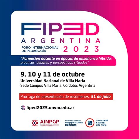 La Unvm Será Sede Del Foro Internacional De Pedagogía 2023 El Diario Del Centro Del País