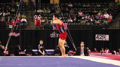 Sean Melton Floor Exercise 2012 Kelloggs Pacific Rim Championships