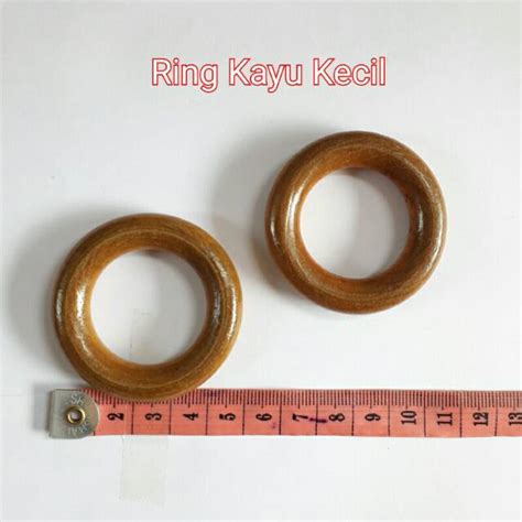jual ring kayu diameter cm shopee indonesia