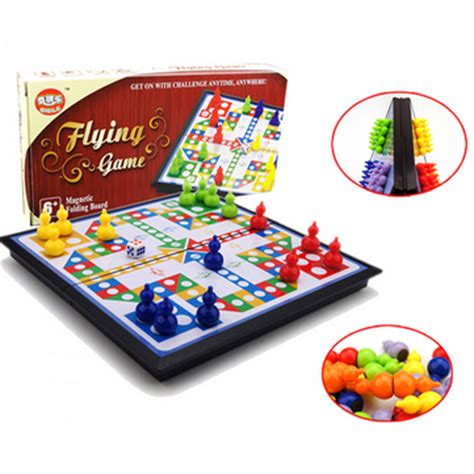 Flying Chess Gobang Folding Magnetic Chess Game Board Game Toys Sale - Banggood.com