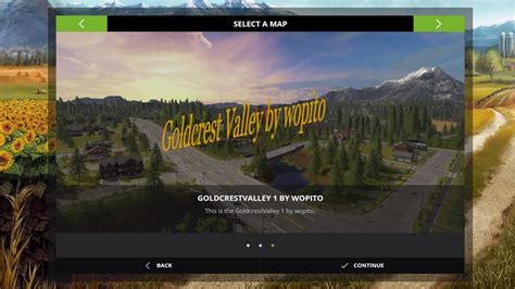 Goldcrest Valley Map By Wopito V 1 3 1 0 Mod Farming Simulator 17