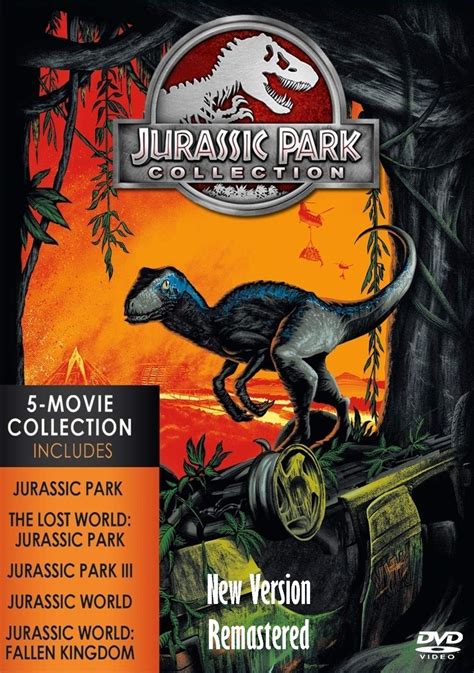 Jurassic Park Coleccion Remasterizada Dvd Latino 51 6500 En Mercado Libre