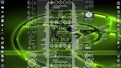 Rainmeter mod clock