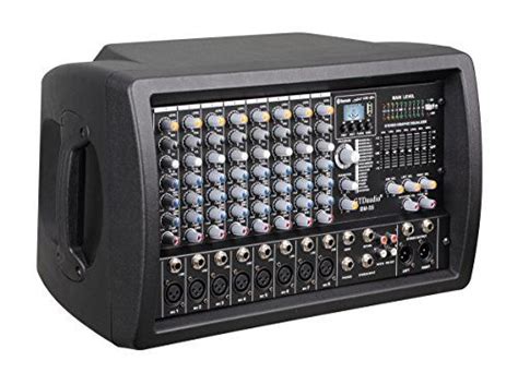 GTD Audio 8 Channel 4000Watt Professional Powered Mixer Amplifier 1000