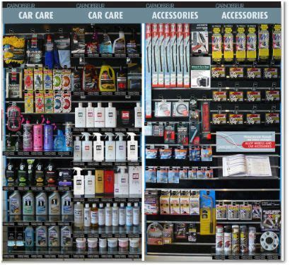 Car Care And Accessories Display Carnoisseur Automotive Shops