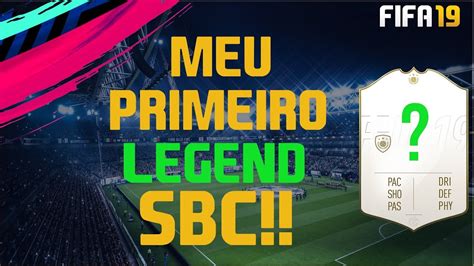 MEU PRIMEIRO ICON FIFA 19 SBC COMPLETO PACK OPENING YouTube