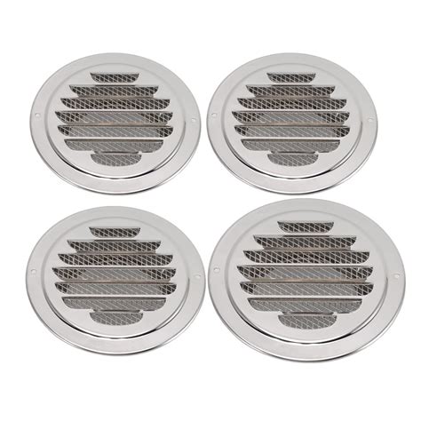 Buy Stainless Steel Air Vents Louvered Grille Cover Vent Hood Soffit