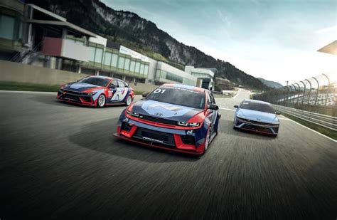 hyundai steps   top rung  sports car racing  genesis hagerty