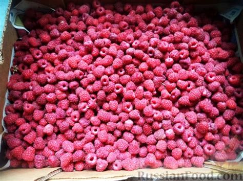 Рецепт: Варенье «Пятиминутка» из малины на RussianFood.com