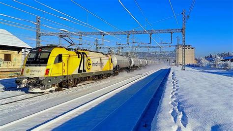 Trains In Slovenia In Cold Winter Of 2024 2 Vlakovi U Sloveniji Na