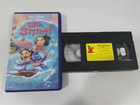 Lilo Stitch Vhs Cinta Tape Los Clasicos De Walt Disney Espa A Am