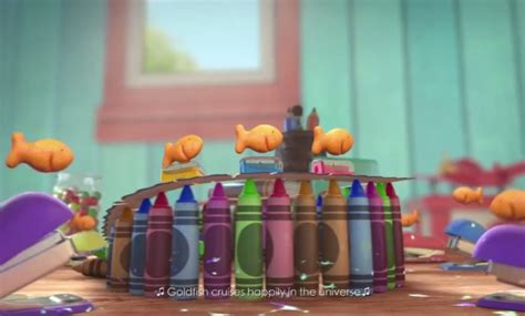 Goldfish crackers swim to life in animated ad | Marketing Interactive