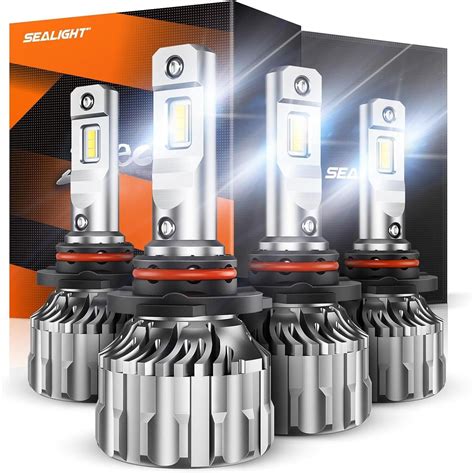 Sealight Hb Hb Led Headlight Bulbs Combo Lumens