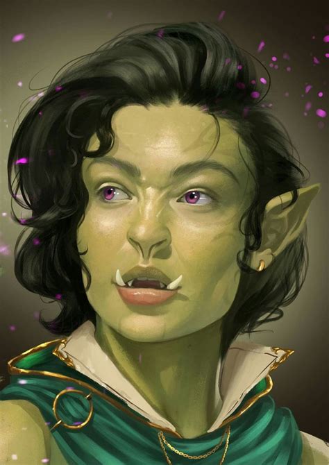 Related Image Character Portraits Half Orc Female Orc