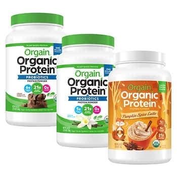 Costco Members 2 74 Lb Orgain USDA Organic Plant Protein Powder