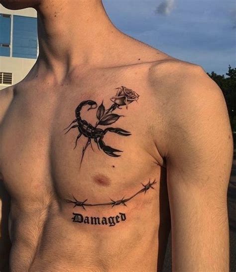 Pin On Salvamentos Rápidos In 2024 Barbed Wire Tattoos Chest Tattoo