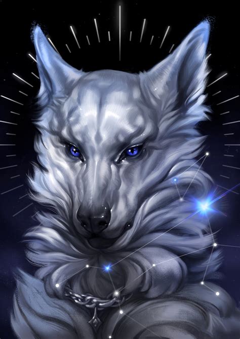 Blue Star Sirius The Wolf