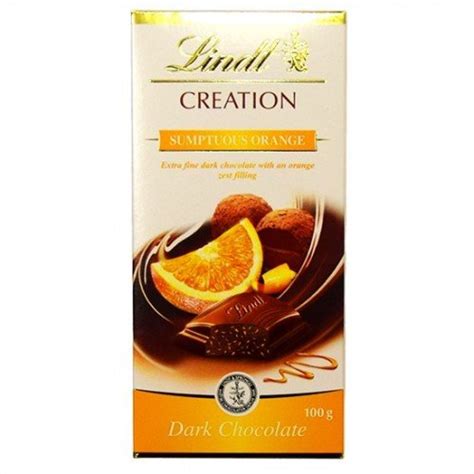 Jual Lindt Creation Sumptuous Orange Dark Chocolate Di Lapak Microstar