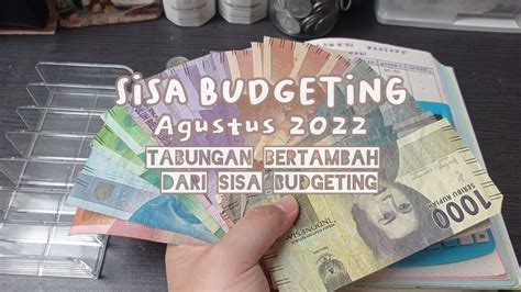 Sisa Budgeting Agustus Mengisi Sinking Fund Holiday Dana