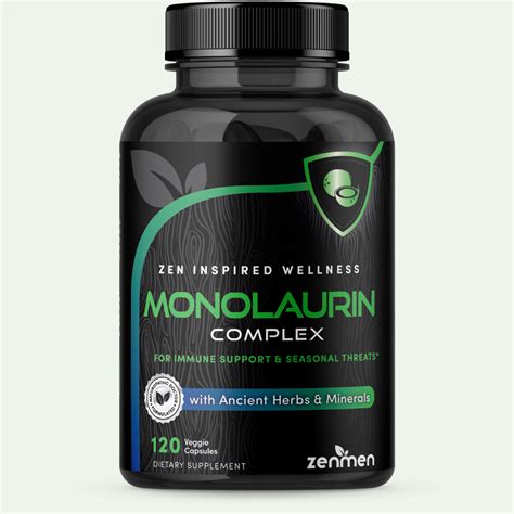 Boost Immunity With Monolaurin Dietary Supplement Zenmen Health