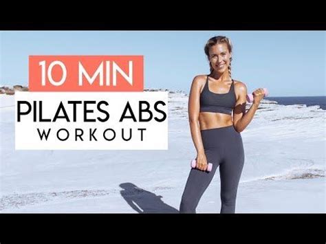 ABS ON FIRE Mat Pilates Abs Workout YouTube Pilates Abs Abs