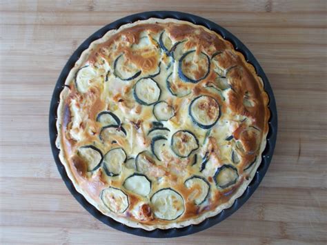 Quiche Courgette Saumon à Lestragon Et Citron Toque De Choc