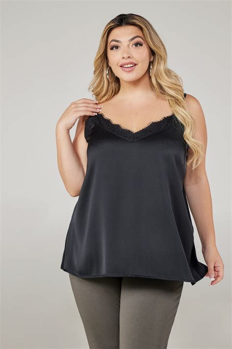 Μαύρο Lingerie Σατέν