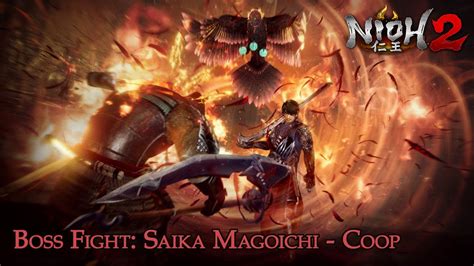 Nioh 2 Boss Fight Saika Magoichi Coop YouTube