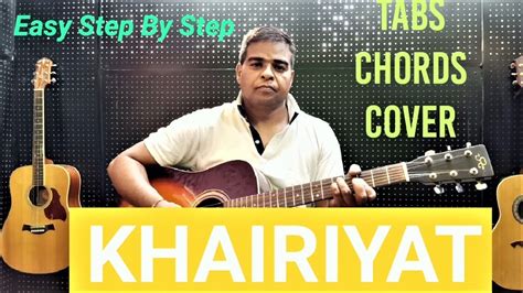 Khairiyat Guitar Lesson Tabs Cover Chords With Backing Chhichhore