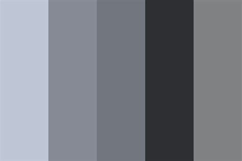 018 Blue gray CONTRAST [Stern] Color Palette