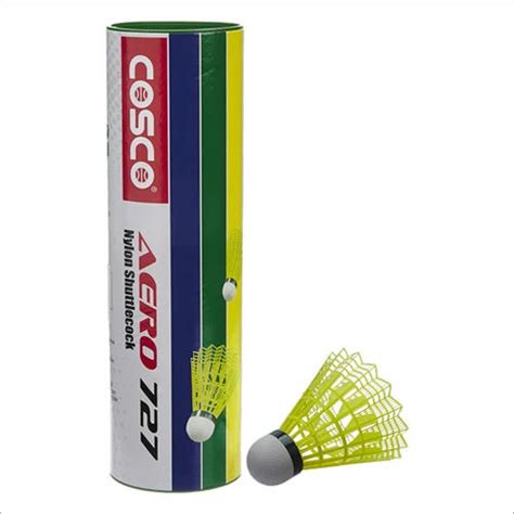 Yellow Cosco Aero Nylon Shuttle Cock At Best Price In Gurugram Khelo