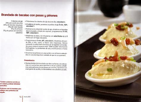 Archivo De Recetas Thermomix Brandada De Bacalao Con Pasas Y Pi Ones