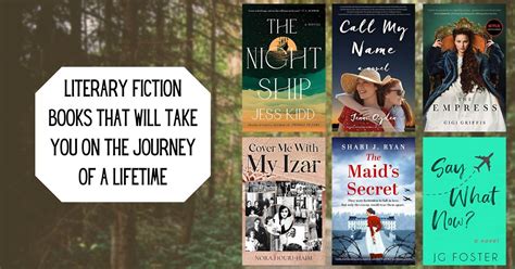 Literary Fiction Books That Will Take You on a Journey